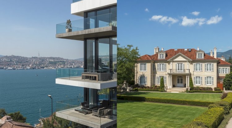 Eine Residenz mit Bosporusblick in Istanbul oder ein luxuriöses Farmhouse in Thrakien?